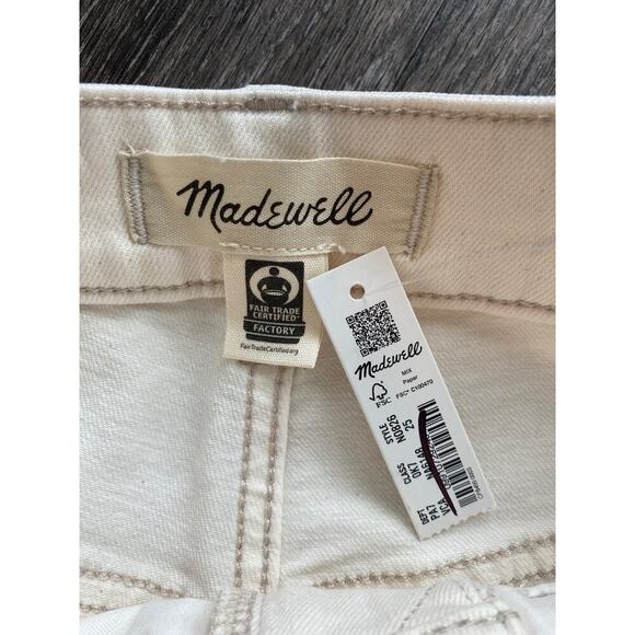 NWT Madewell The Curvy '90s Straight Jean In Vintage Canvas Size 25 - Picture 6 of 8